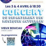 Concert du Département des musiques actuelles