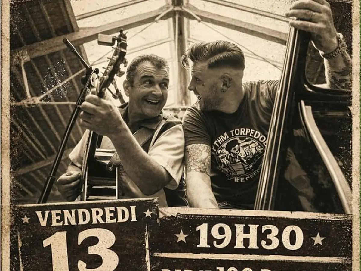 Concert du duo acoustique Al and The Bebops