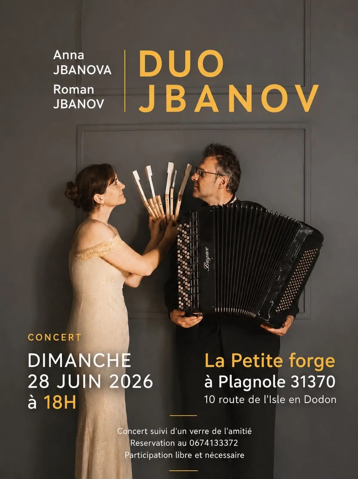 Concert Du Duo Jbanov