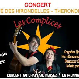 Concert du duo Les Complices  du Café des Hirondelles