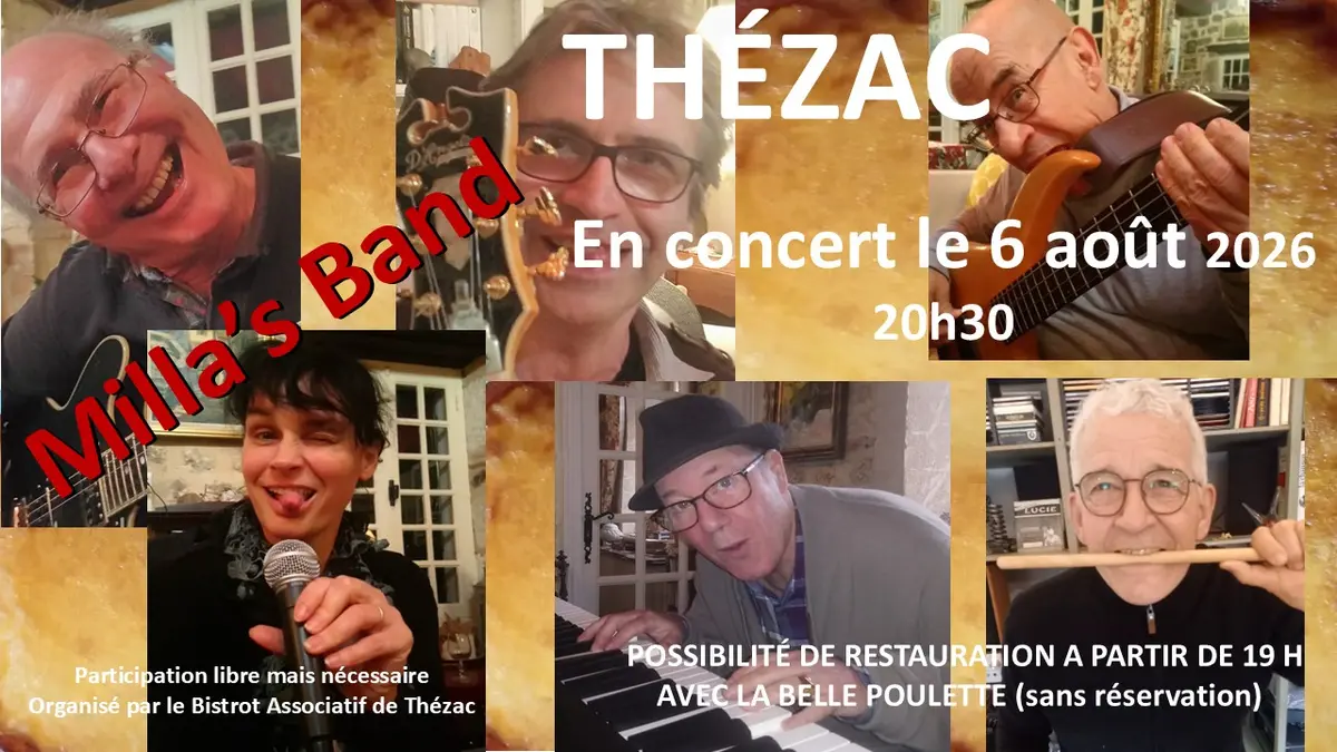 Concert du Milla's Band 2026