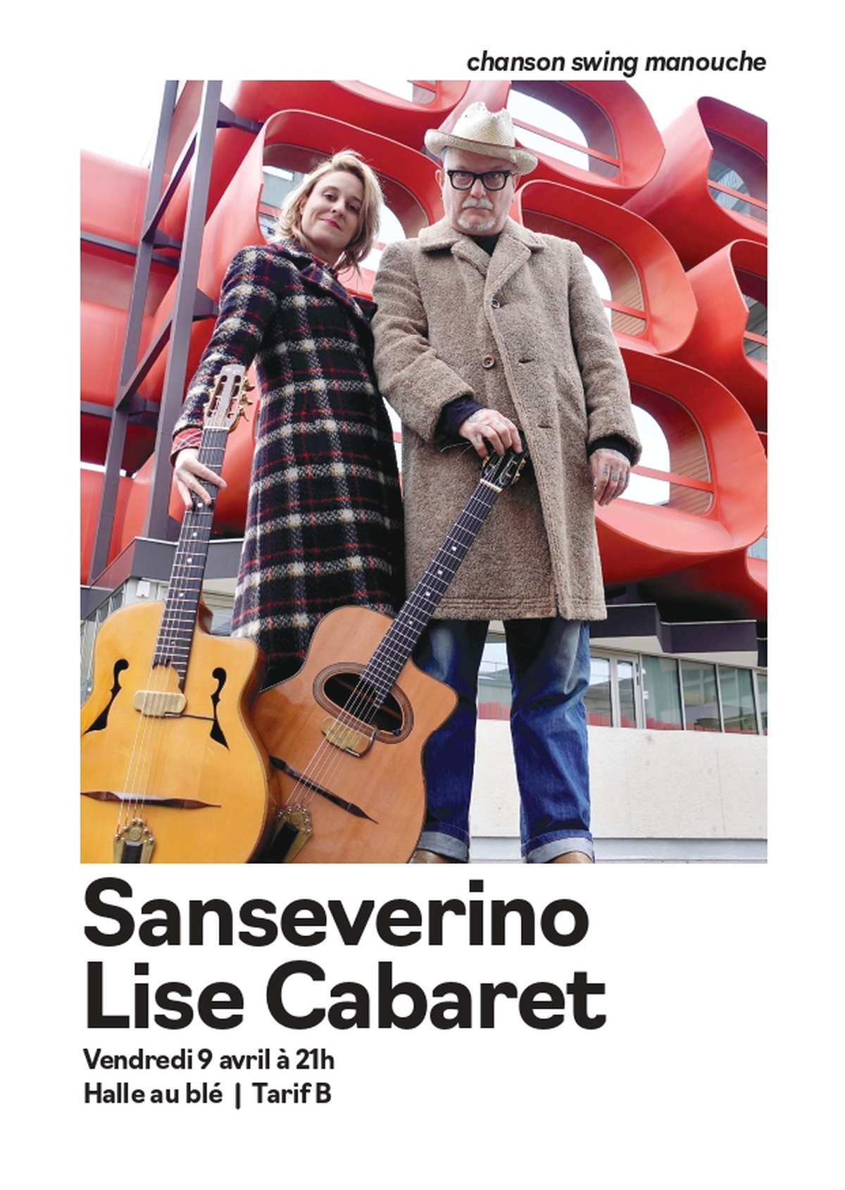 Concert du mois - Sanseverino x Lise Cabaret