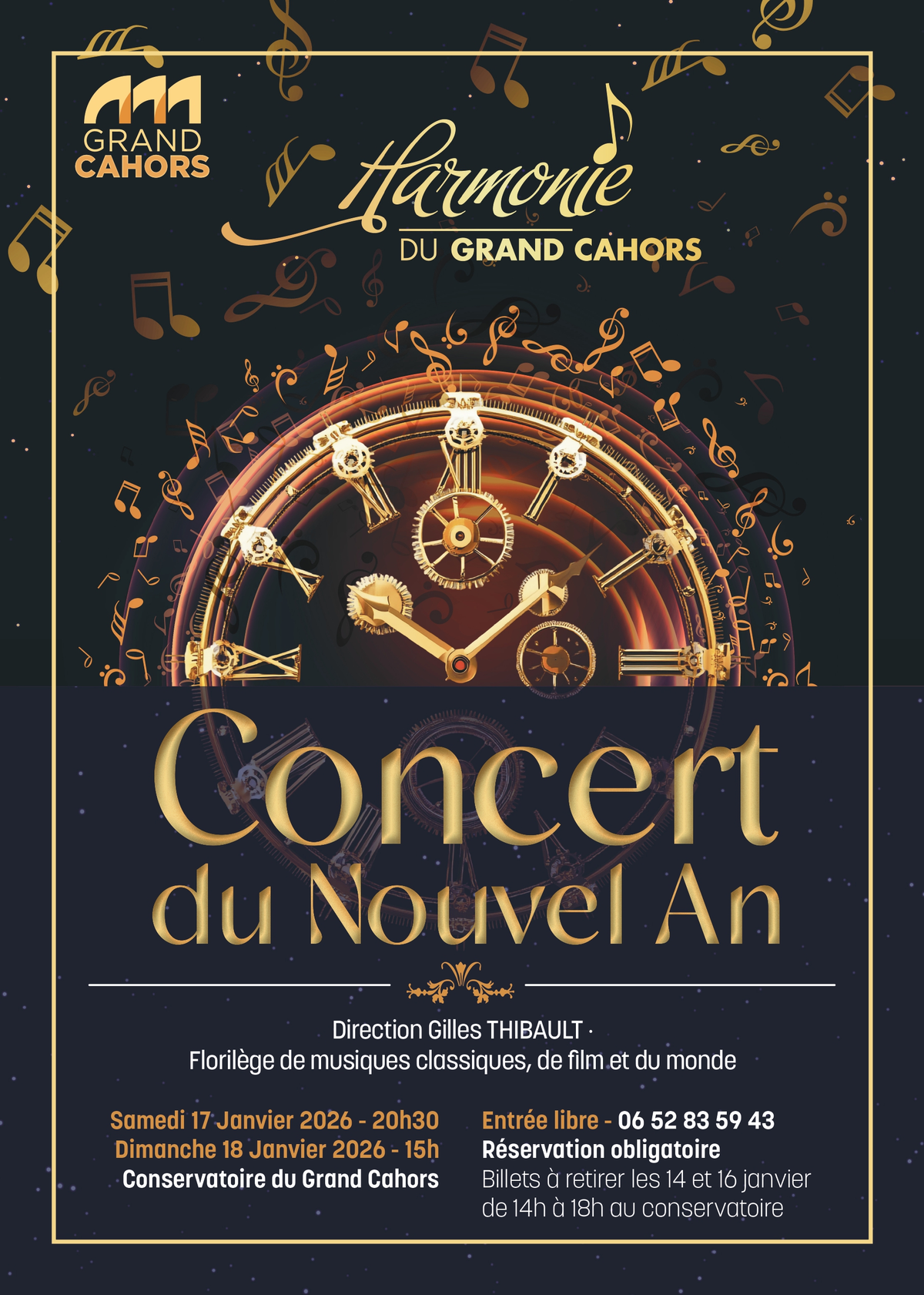 Concert du nouvel an à l'Auditorium