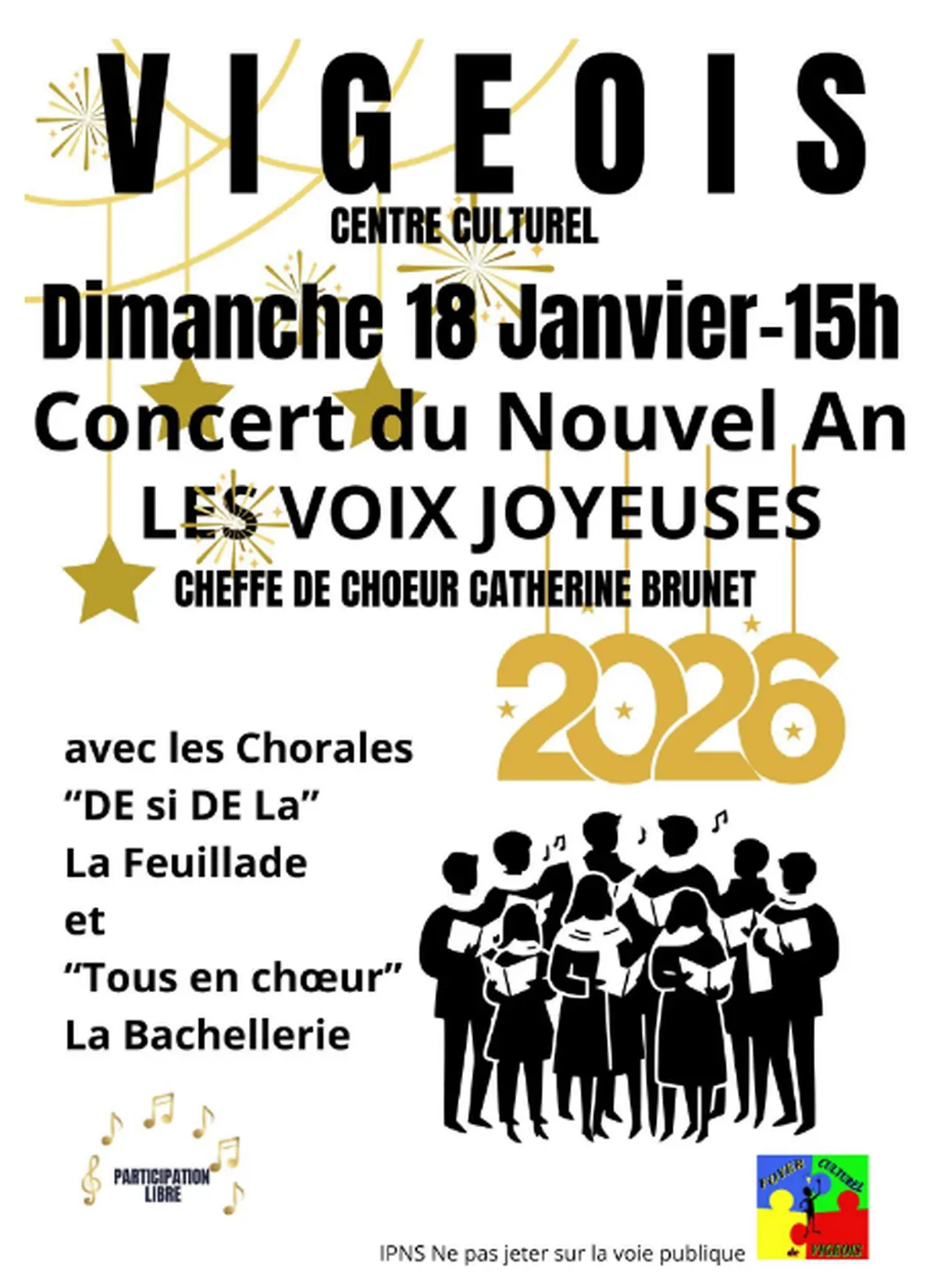 Concert du Nouvel An - Les Voix Joyeuses