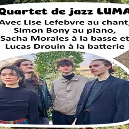 Concert du Quartet de jazz LUMA - Eglise de la Croupte