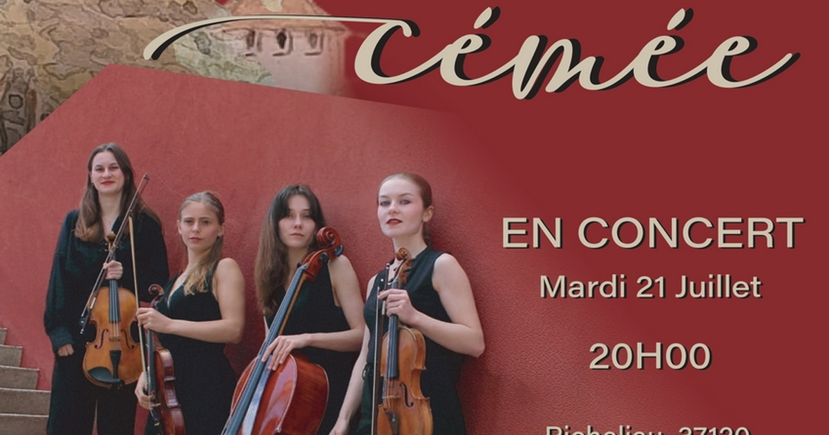 Concert du Quatuor Cémée
