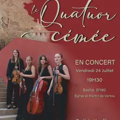 Concert du Quatuor Cémée