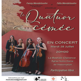 Concert du Quatuor Cémée