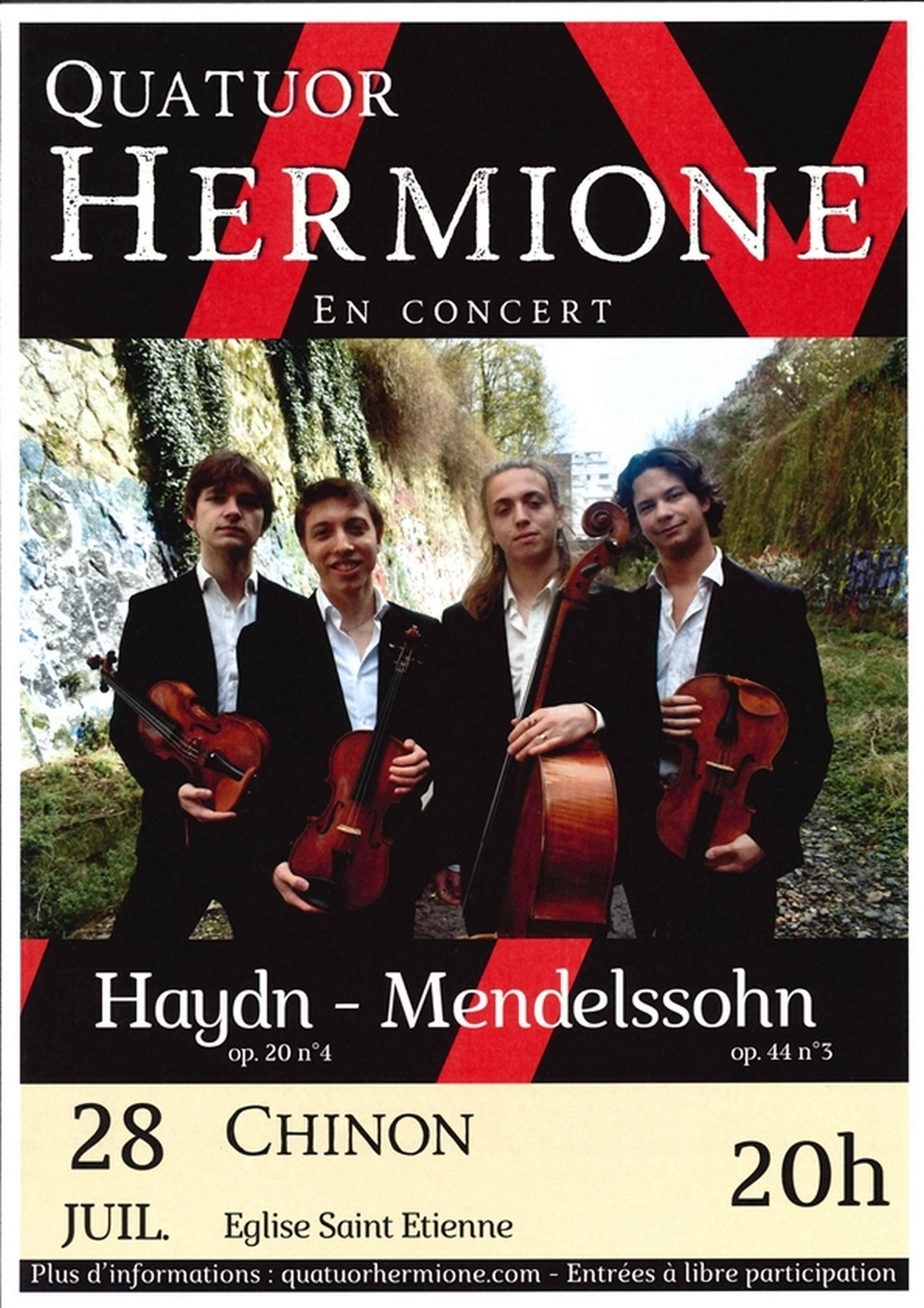 Concert du Quatuor Hermione