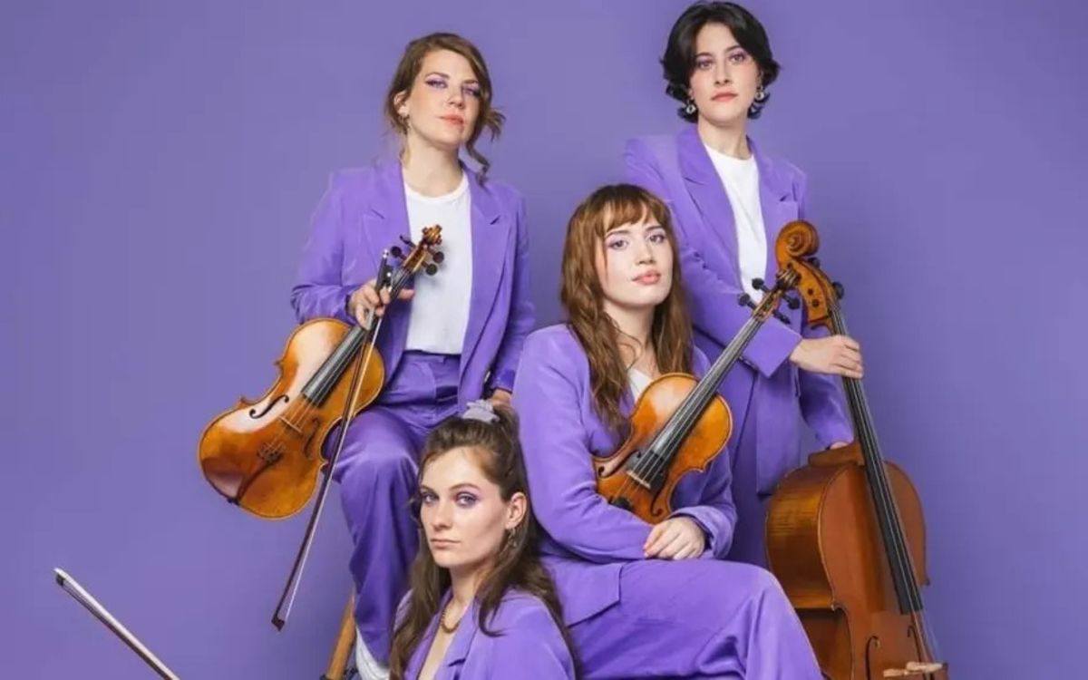 Concert du quatuor Kaija Festival Monte le Son