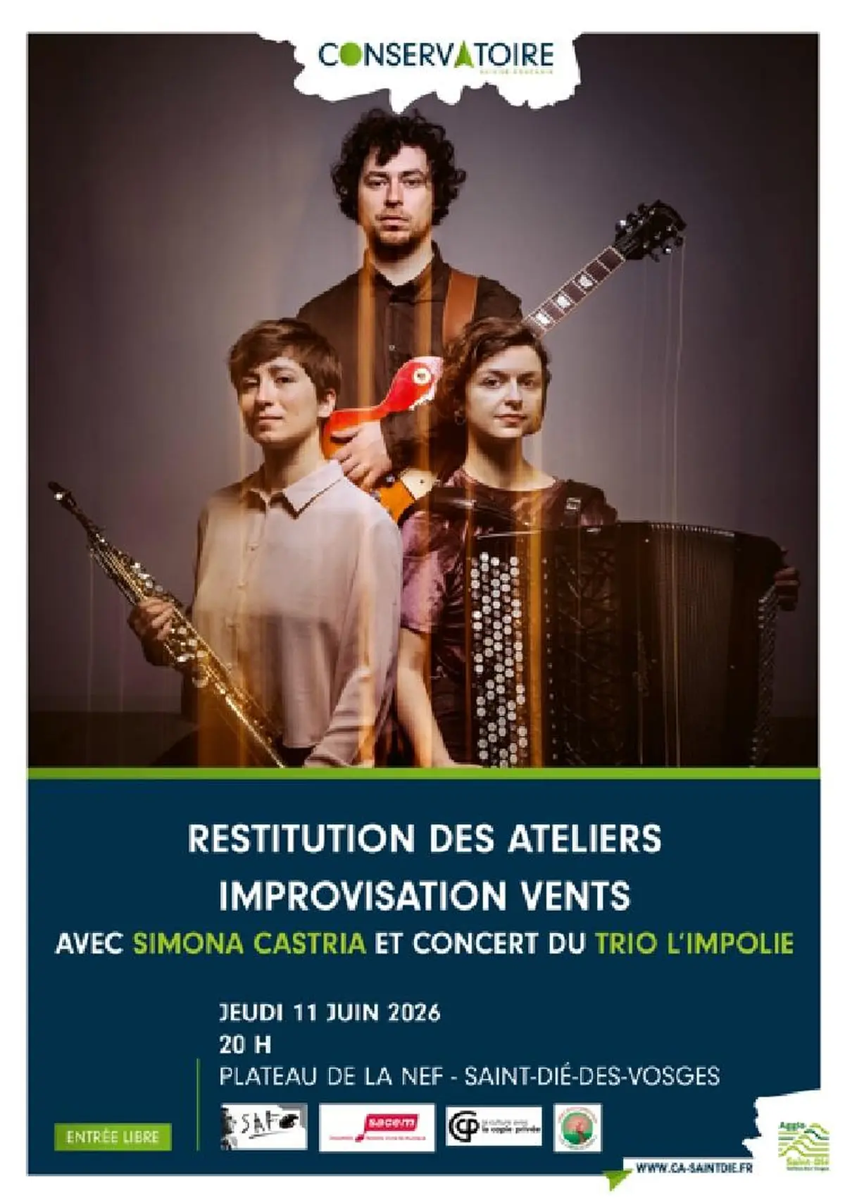 Concert du Trio L'Impolie