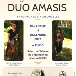 Concert Duo Amasis au château