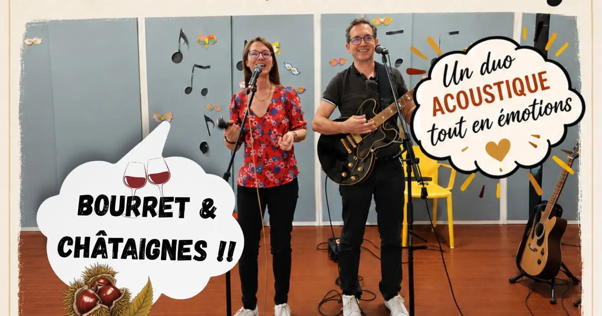 Concert Duo Cordes Vocales+bourret Chataignes