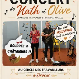 Concert Duo Cordes Vocales+bourret Chataignes