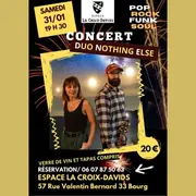 Concert Duo Nothing Else à l'Espace La Croix-Davids à Bourg