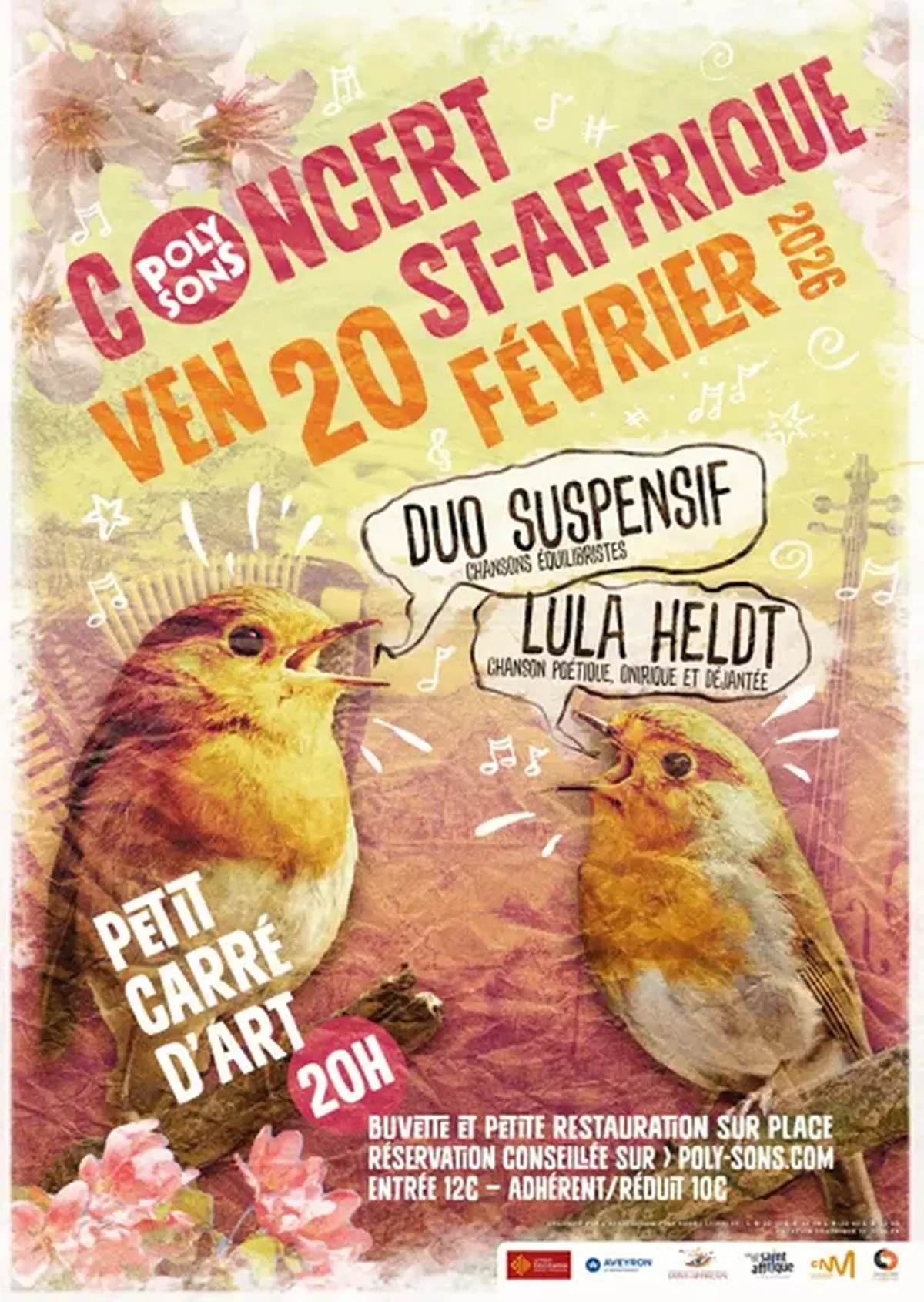 Concert : Duo Suspensif et Lula Heldt
