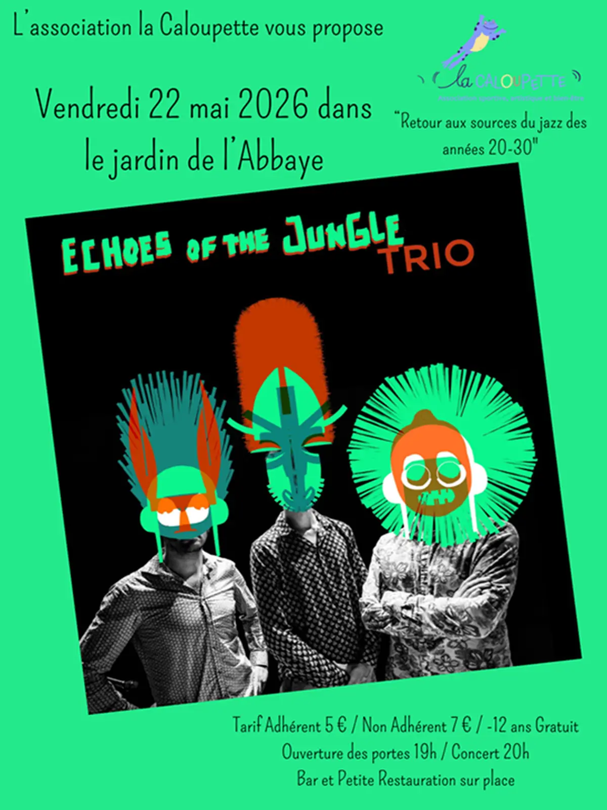 Concert Echoes of the jungle trio