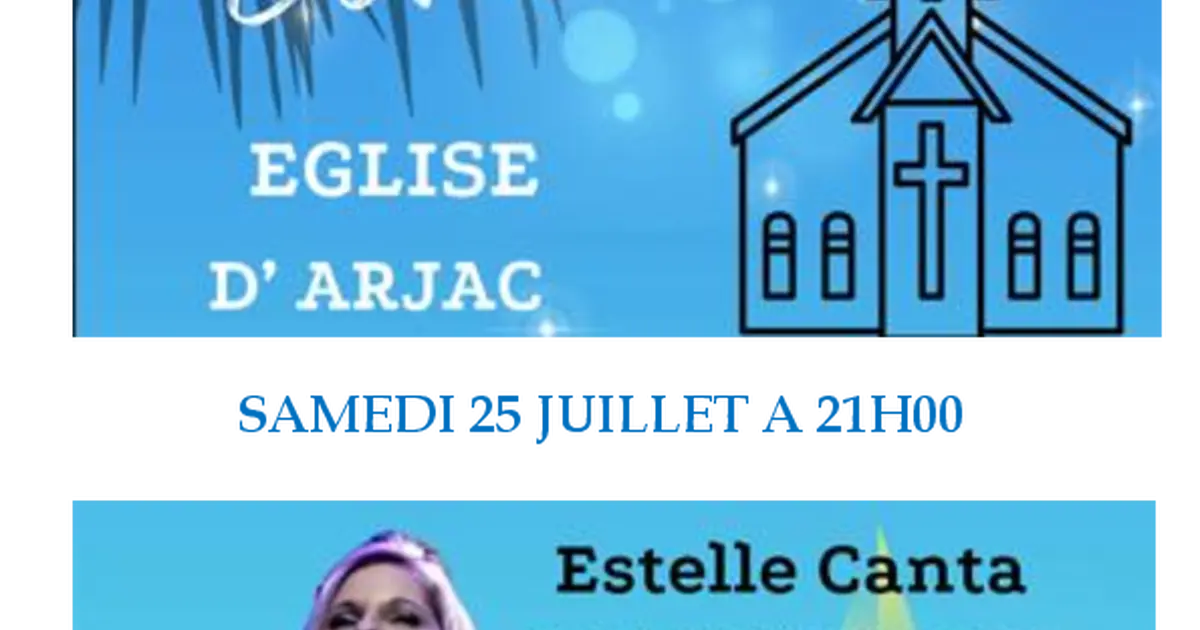 Concert église d'Arjac