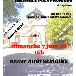 Concert église St Austremoine