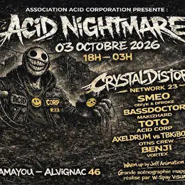 Concert électro - Acid Nightmare