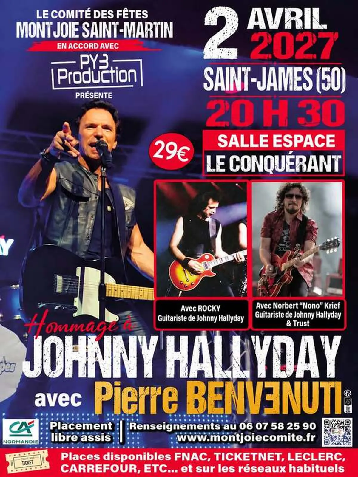 Concert en hommage à Johnny Hallyday
