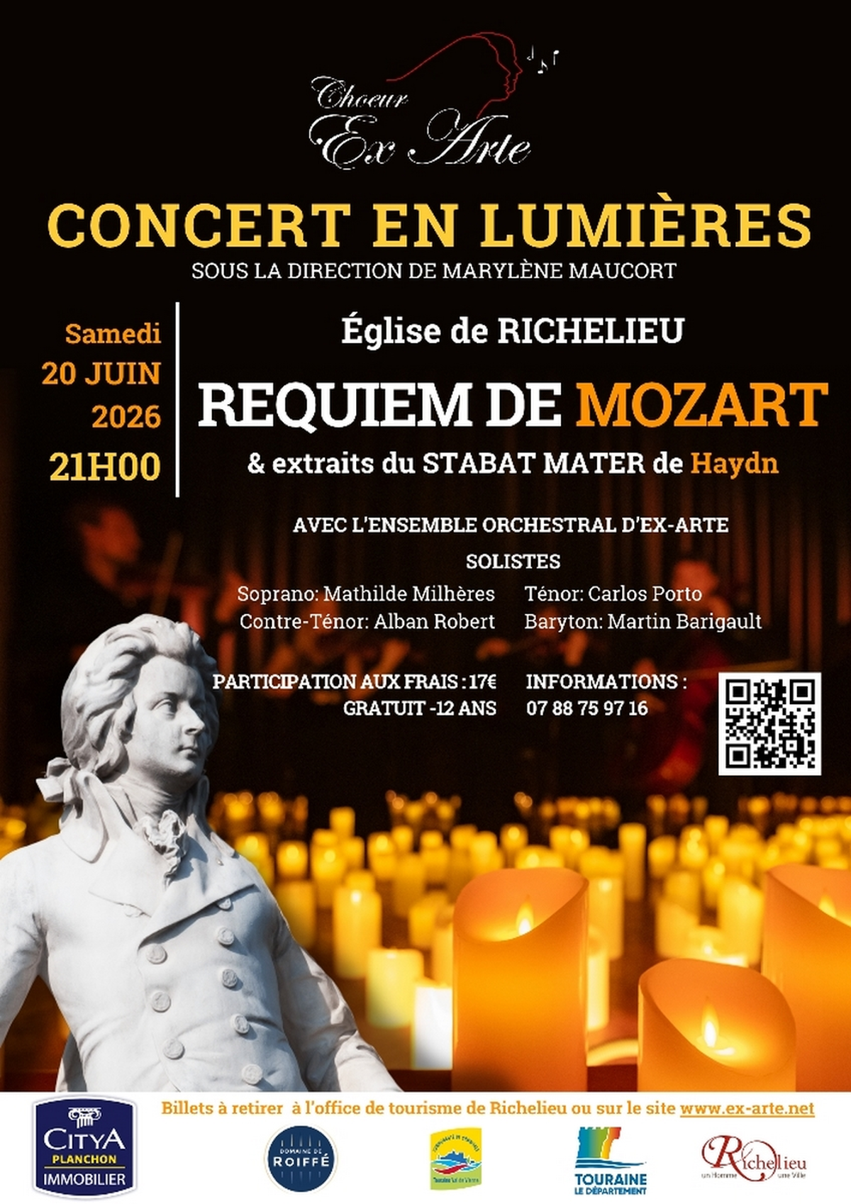 Concert en Lumières : Requiem de Mozart