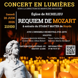 Concert en Lumières : Requiem de Mozart