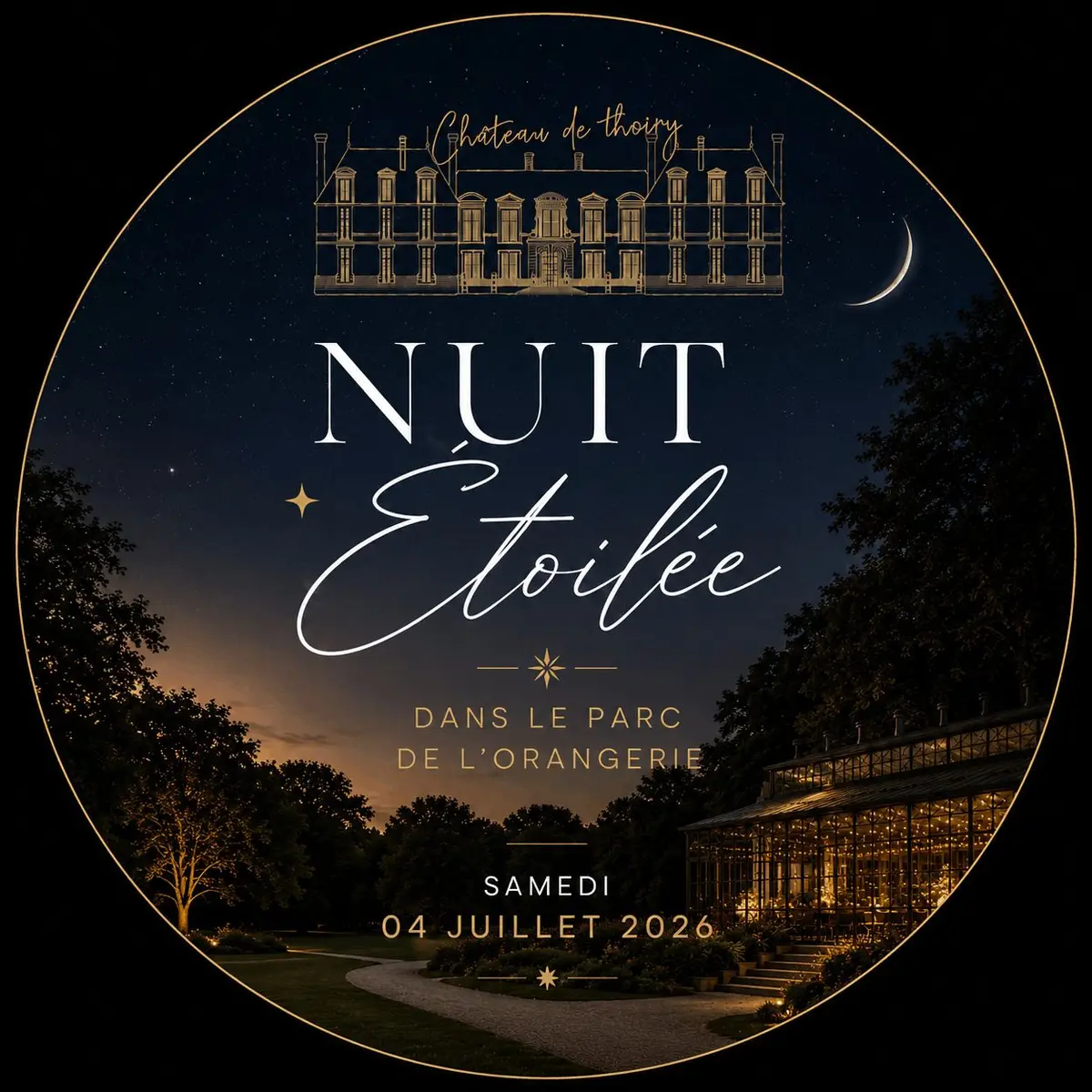 Concert en plein air au Château de Thoiry : la Nuit Étoilée