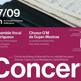 Concert | Ensemble vocal de Périgueux et Choeur G'M