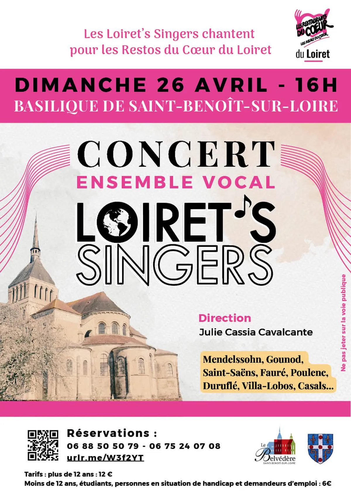 Concert ensemble vocal Loiret's singers