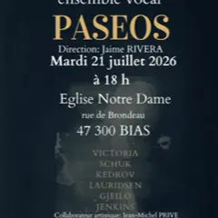 Concert ensemble vocal PASEOS