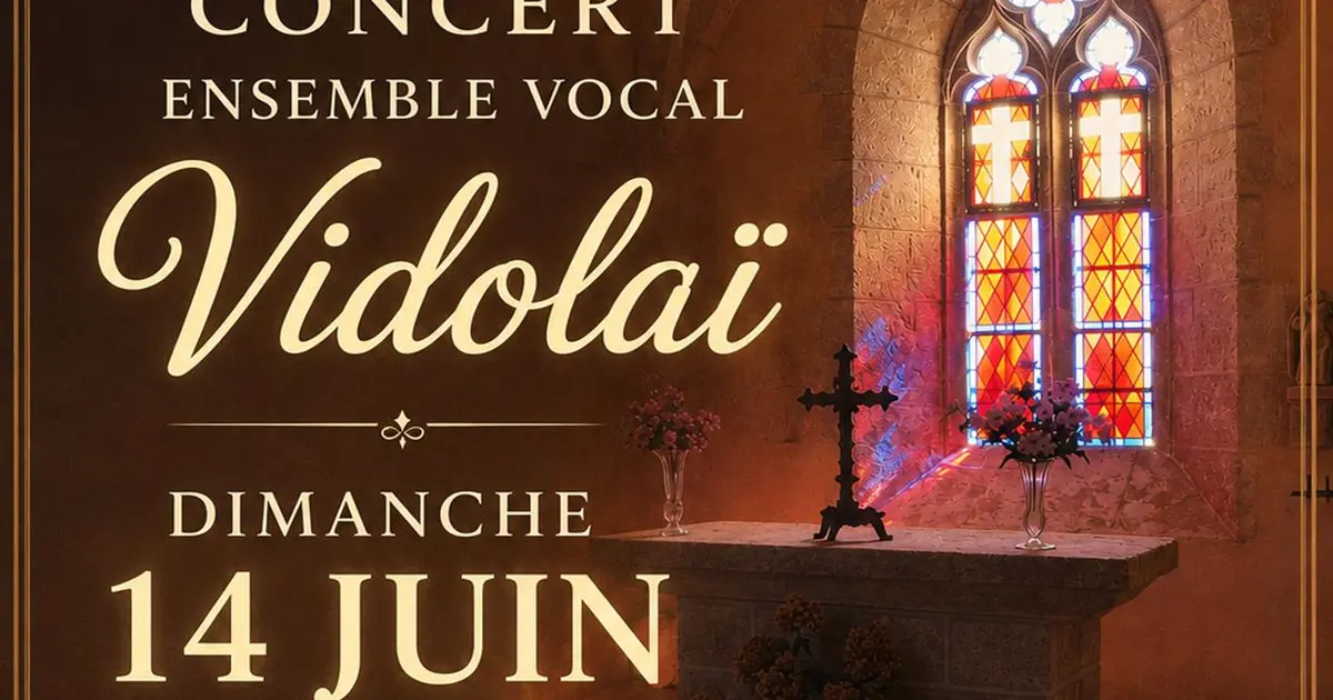 Concert ensemble vocal Vidolaï