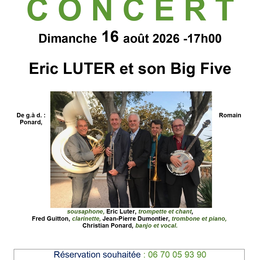 Concert : Eric LUTER et son Big Five