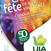 Concert es choristes et chanteurs de l'UIA Granville