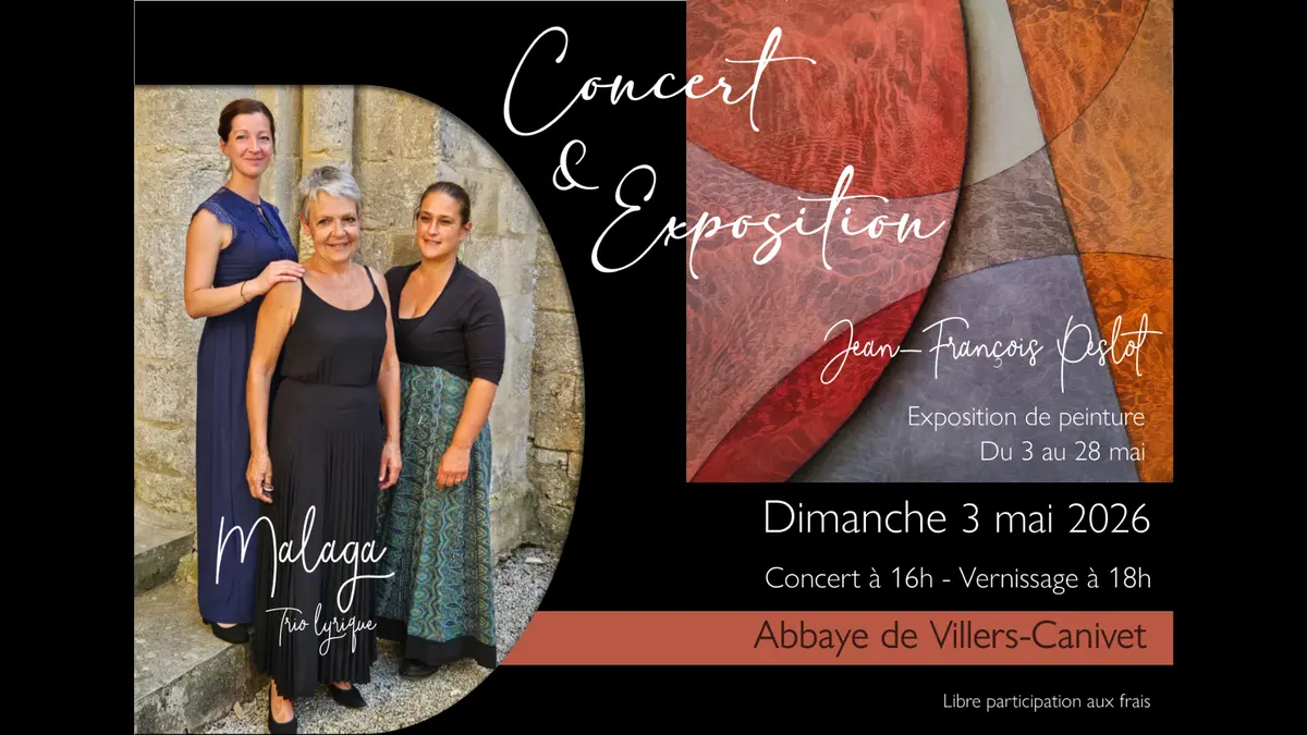 Concert & Exposition à l'Abbaye de Villers-Canivet