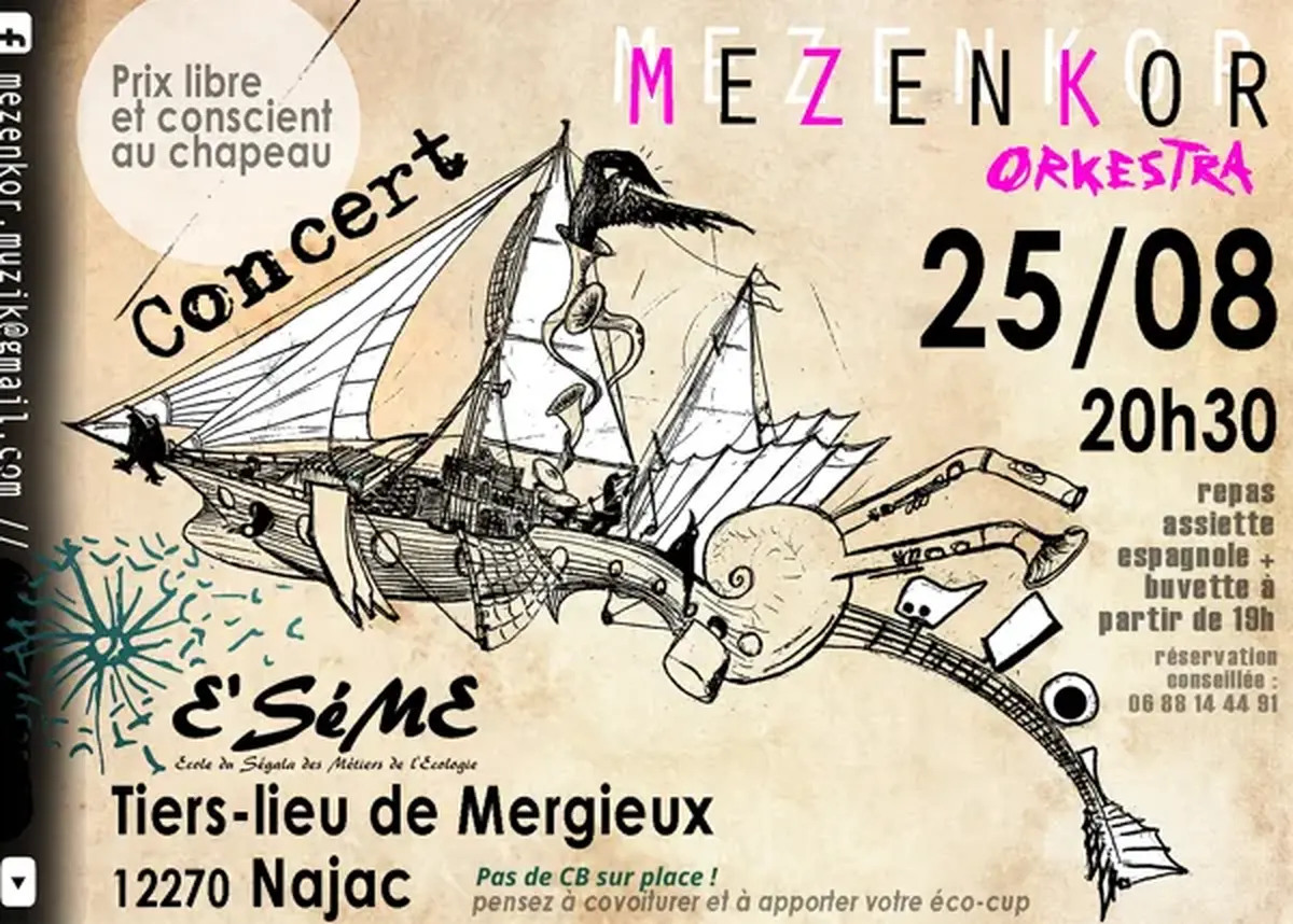 Concert et repas à Mergieux avec Mezenkor Orchestra