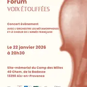Concert évènement : Forum voix étouffées