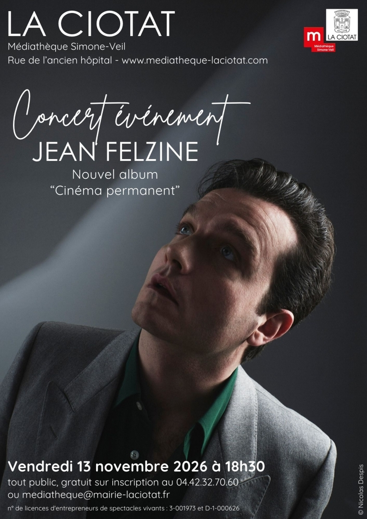Concert événement Jean Felzine