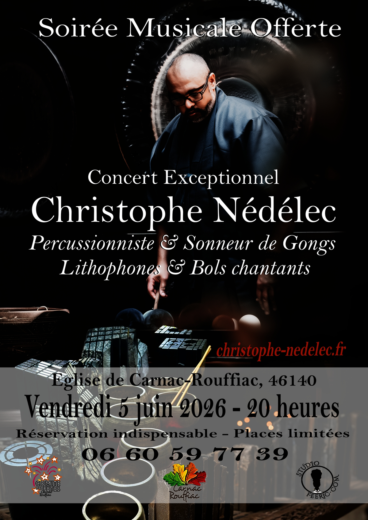 Concert exceptionnel Christophe Nédélec
