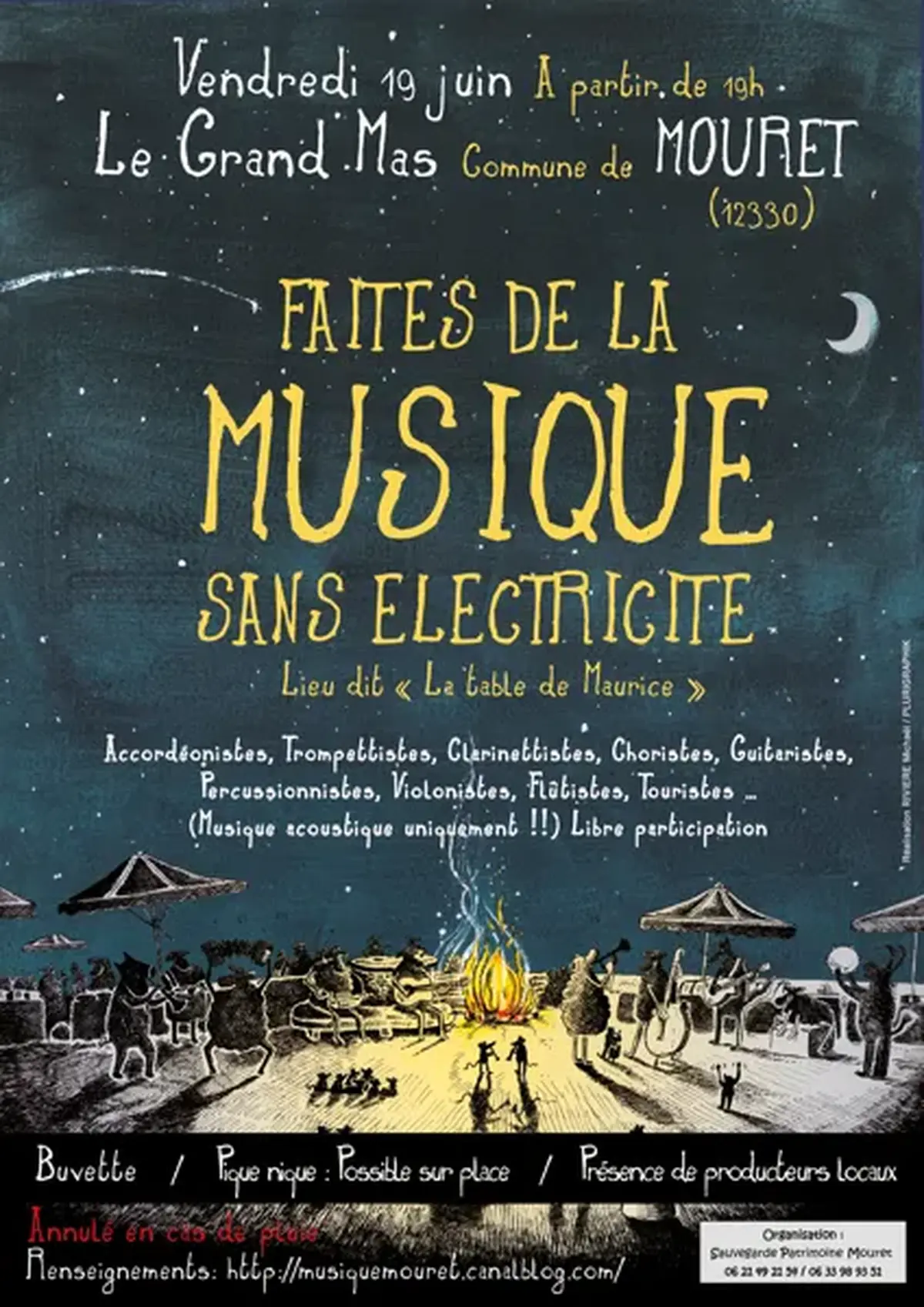 Concert : Faites de la Musique sans électricité