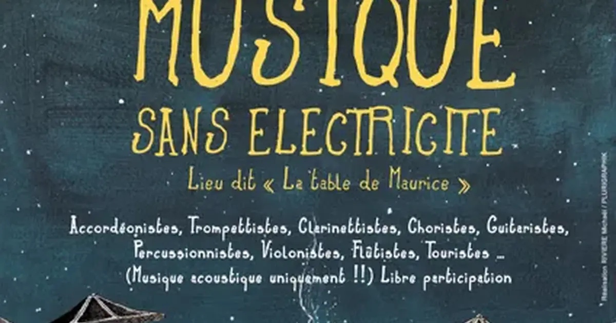 Concert : Faites de la Musique sans électricité
