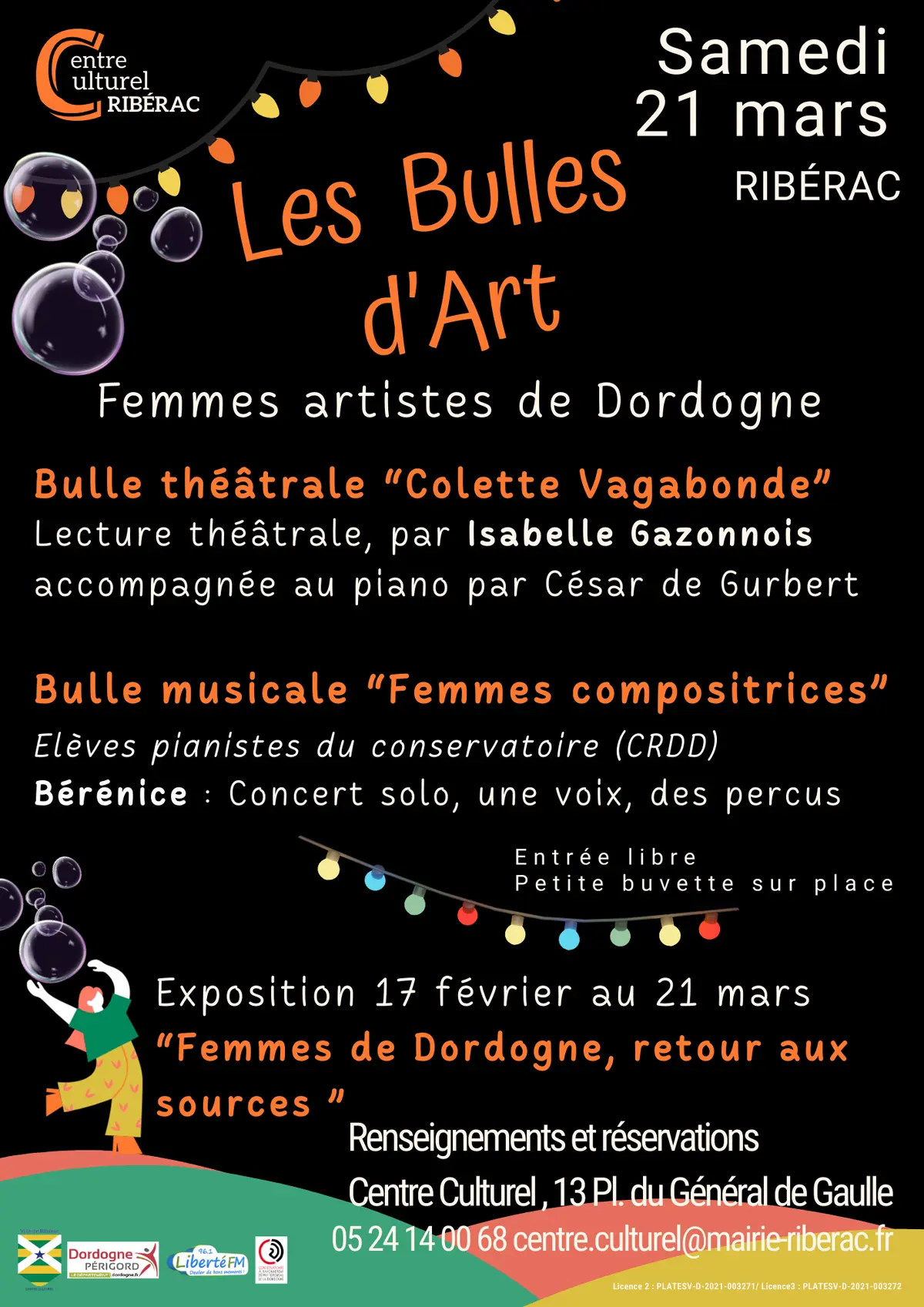 Concert Femmes de Dordogne, artistes d'aujourd'hui