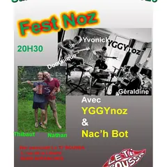 Concert Fest Noz avec Iggy Noz et Nac'h Bot