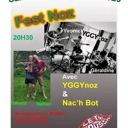 Concert Fest Noz avec Iggy Noz et Nac'h Bot