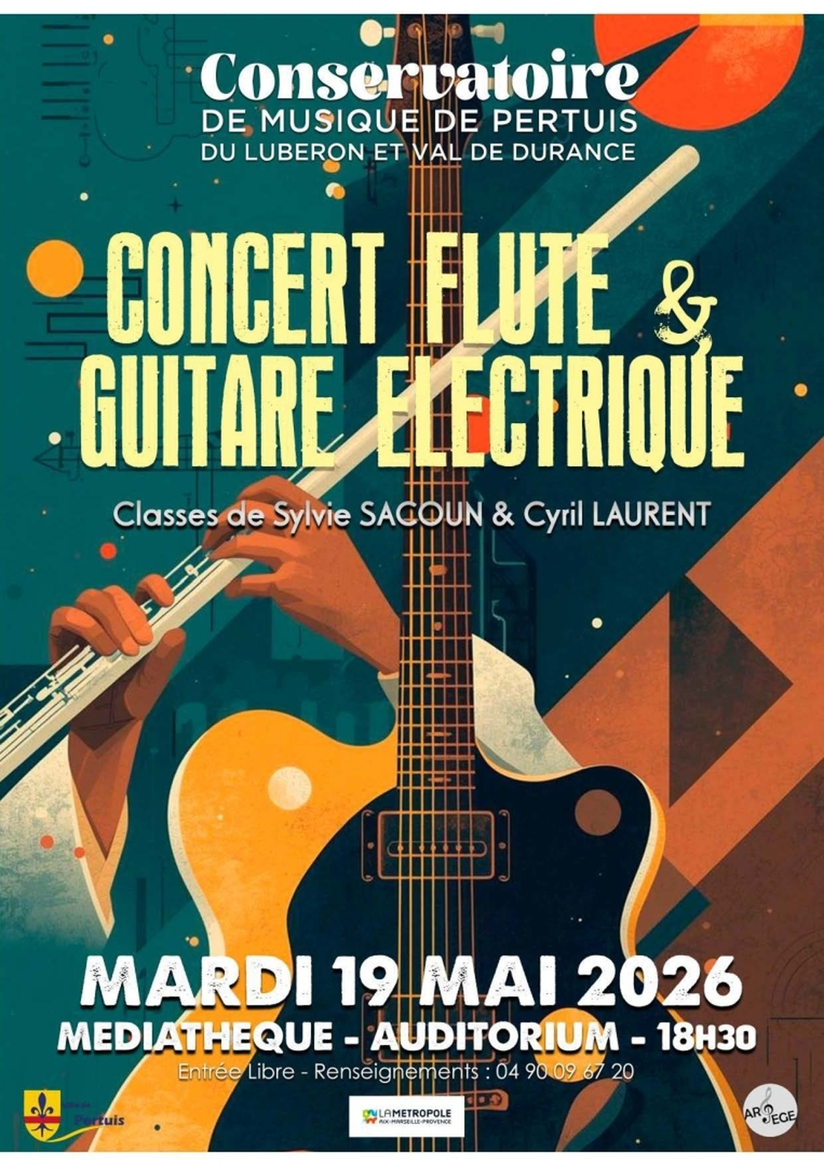 Concert Flûte et guitare electronique