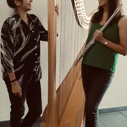 Concert flûte et harpe au Petit Théâtre
