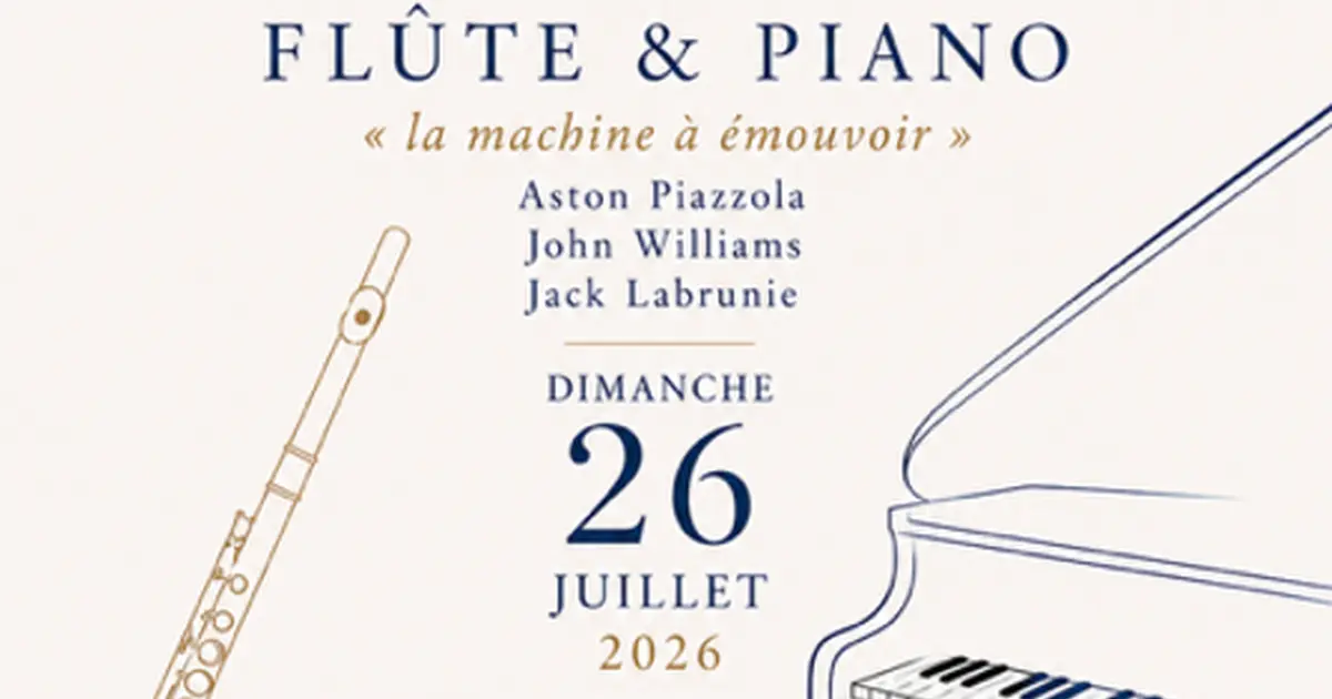 Concert flûte et piano