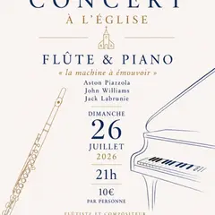 Concert flûte et piano