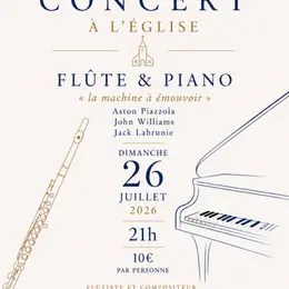 Concert flûte et piano
