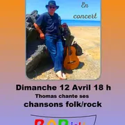 Concert folk/rock avec Thomas